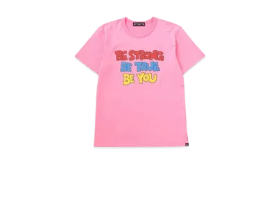 mastermind WORLD Be True Tee "Pink"