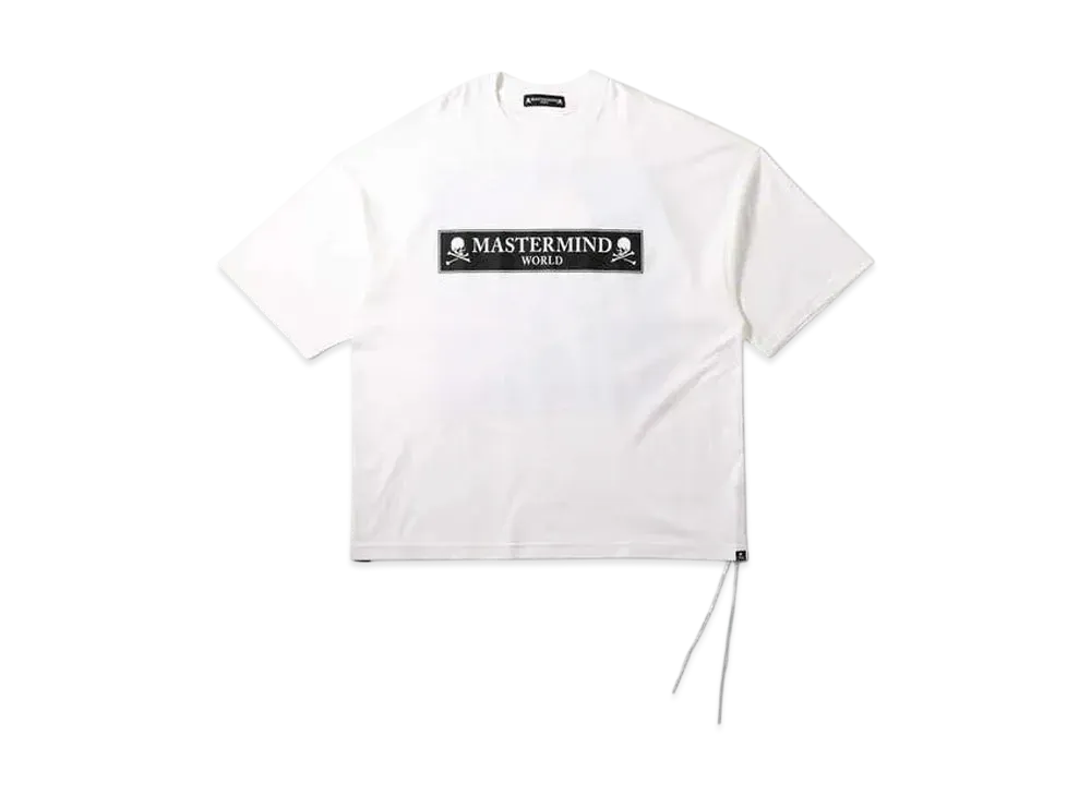 mastermind WORLD Boxy Boxed Logo Tee "White"