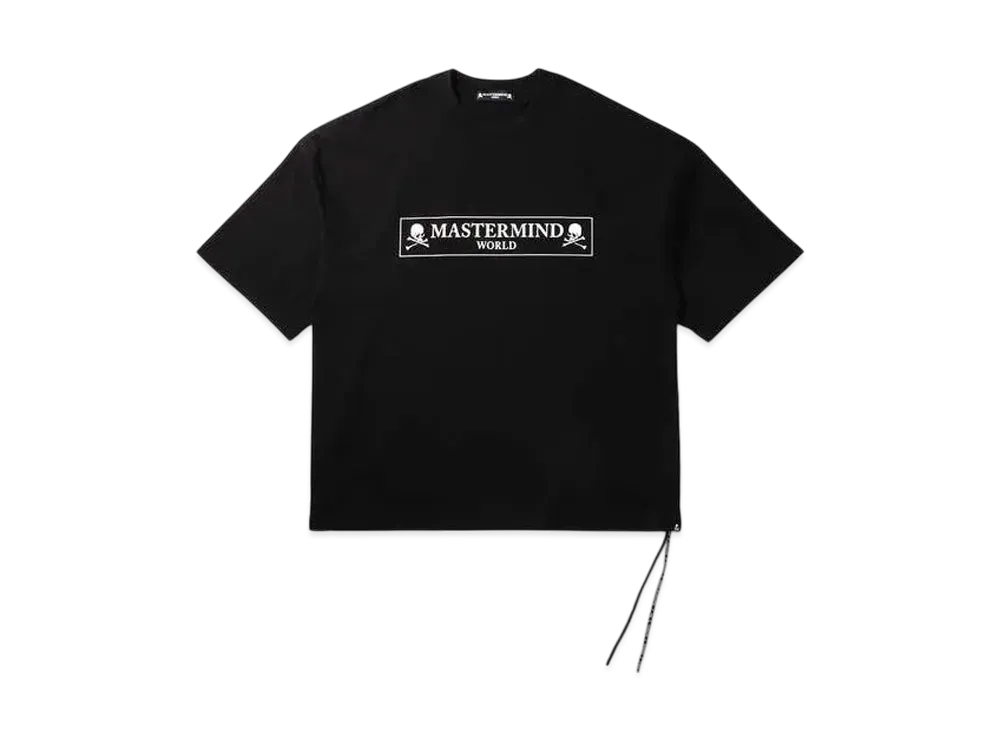 mastermind WORLD Boxy Boxed Logo Tee "Black"