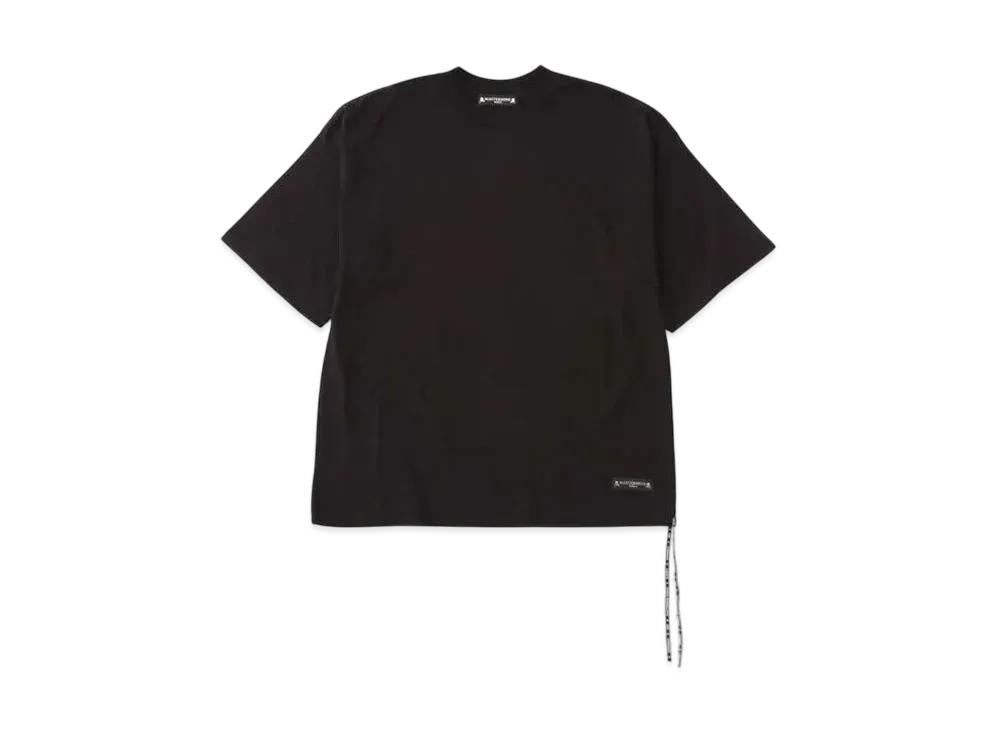 mastermind WORLD Boxy Cursive Logo Tee "Black"