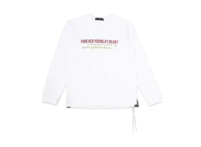 mastermind WORLD Fyah LS Tee "White"