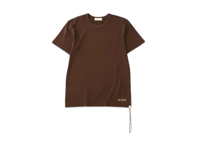 mastermind WORLD Cursive Logo Tee "Brown"
