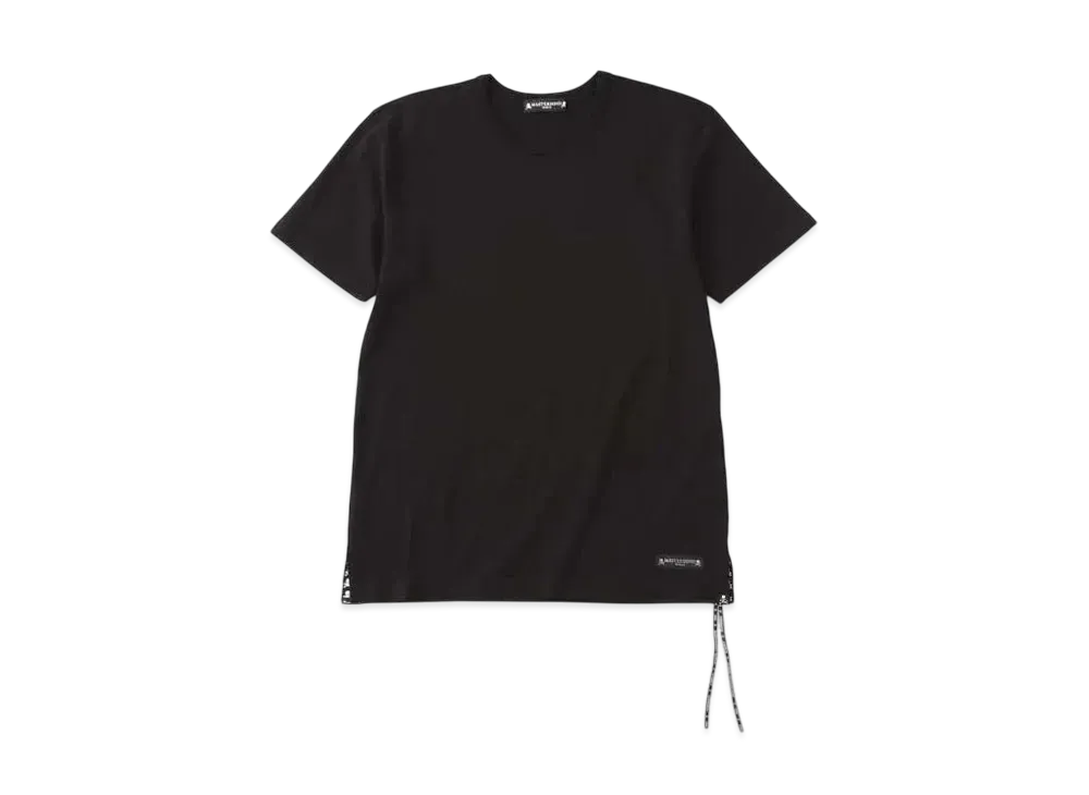 mastermind WORLD Cursive Logo Tee "Black"