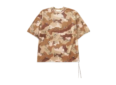 mastermind WORLD Boxy Velour Tee "Desert"