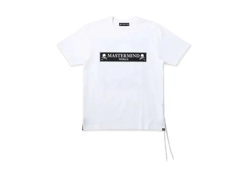 mastermind WORLD Boxed Logo Tee "White"