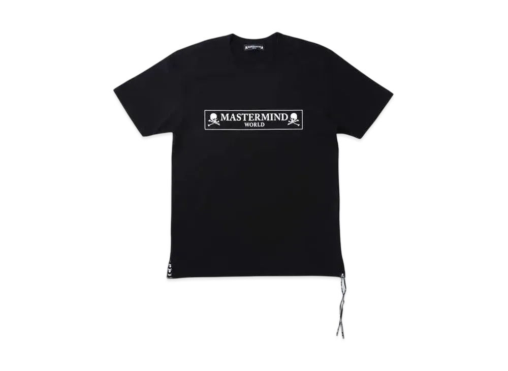 mastermind WORLD Boxed Logo Tee "Black"