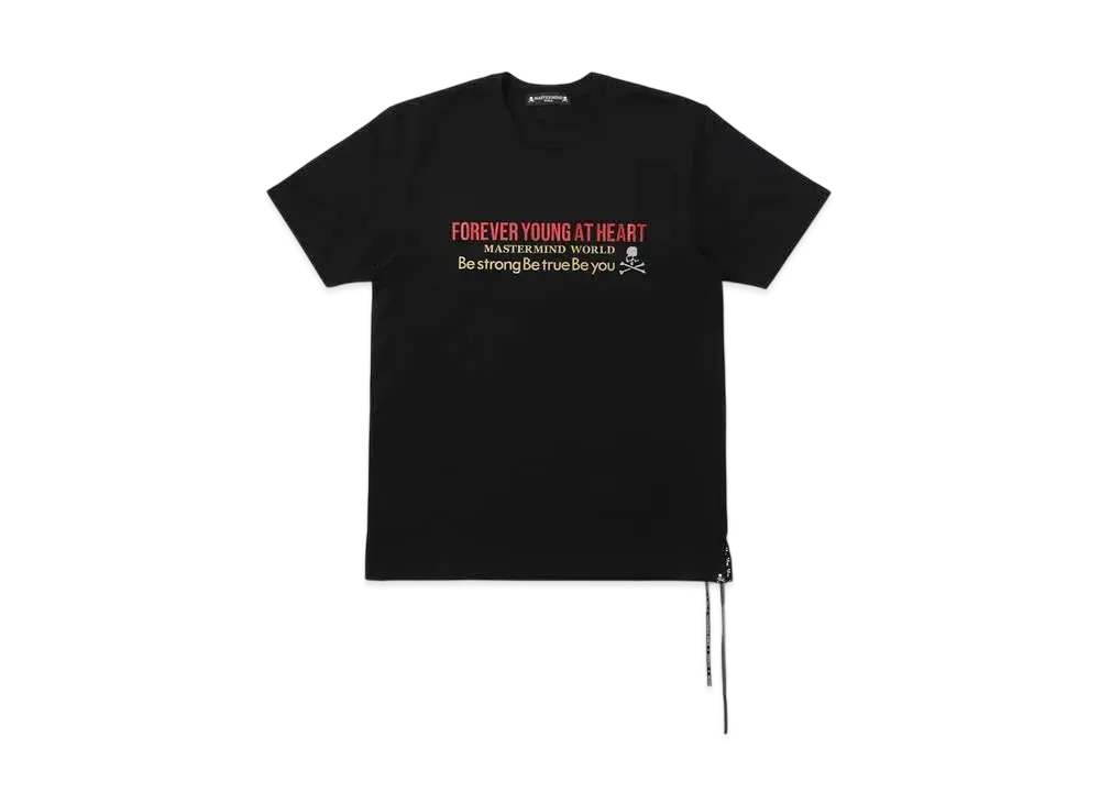 mastermind WORLD Fyah Tee "Black"