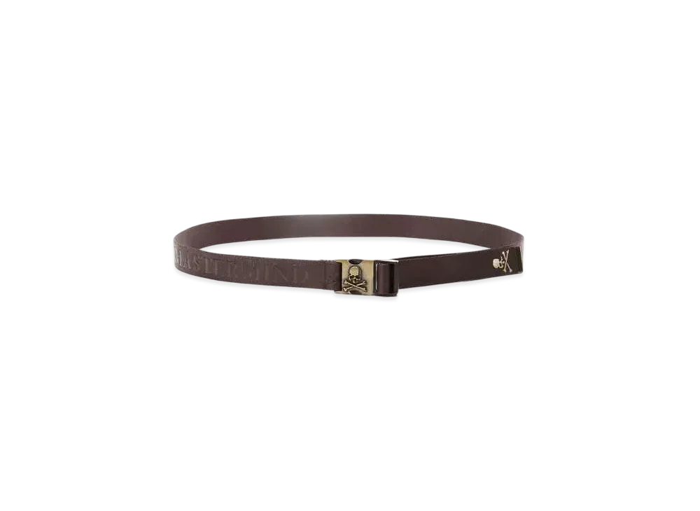 mastermind WORLD Tape Belt "Brown"