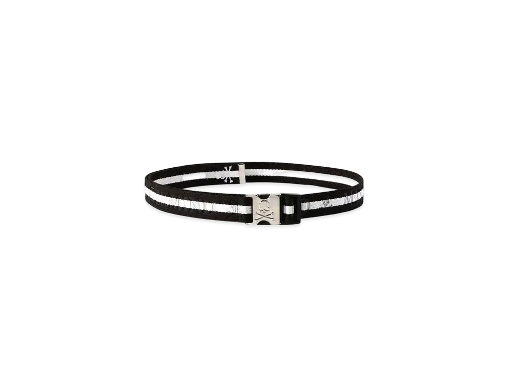 mastermind WORLD Tape Belt "Black White"