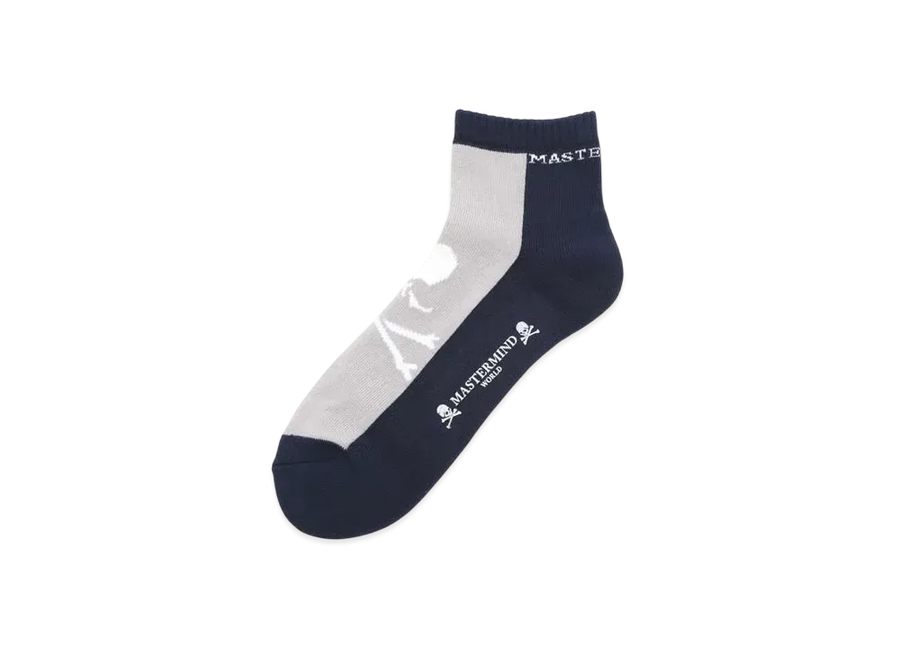 mastermind WORLD 2 Color Socks "Navy Gray"