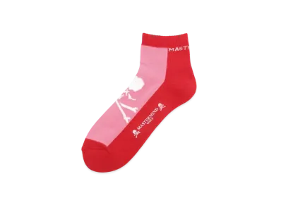 mastermind WORLD 2 Color Socks "Pink Red"
