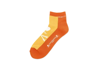 mastermind WORLD 2 Color Socks "Orange Yellow"