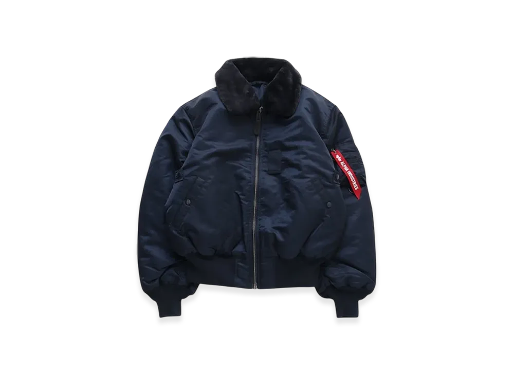 mastermind WORLD x Alpha Industries B-15 Flight Jacket "Navy"