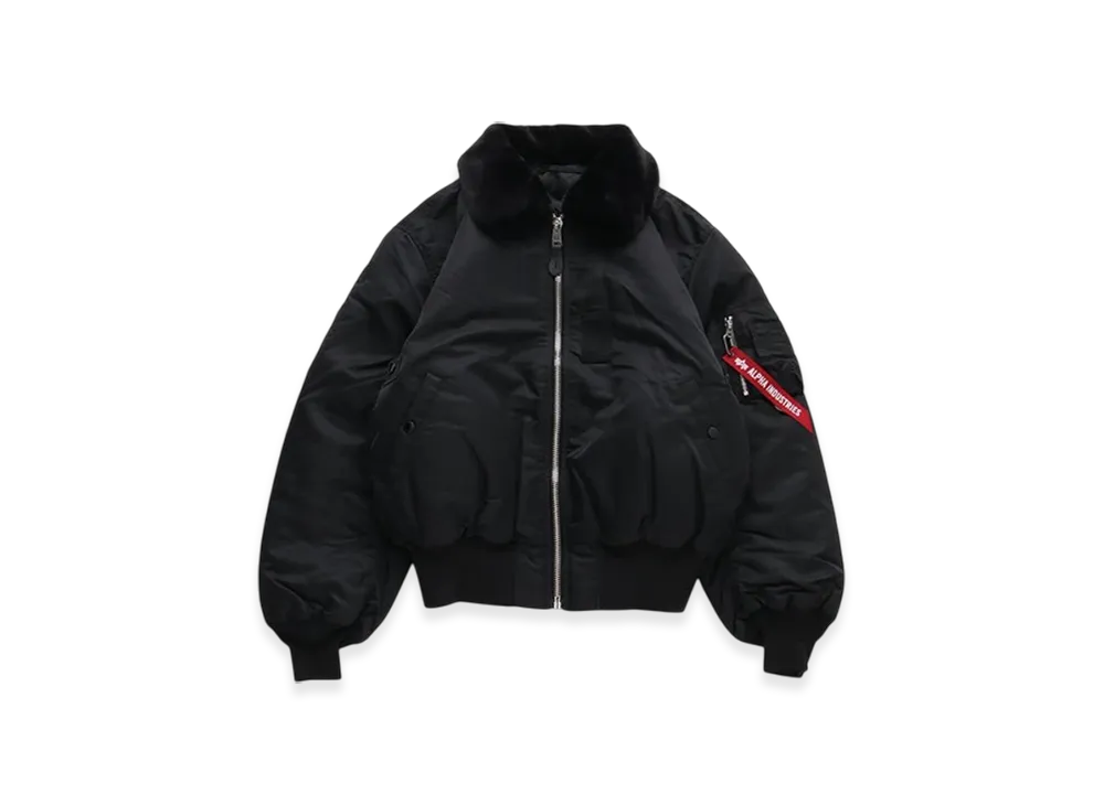 mastermind WORLD x Alpha Industries B-15 Flight Jacket "Black"