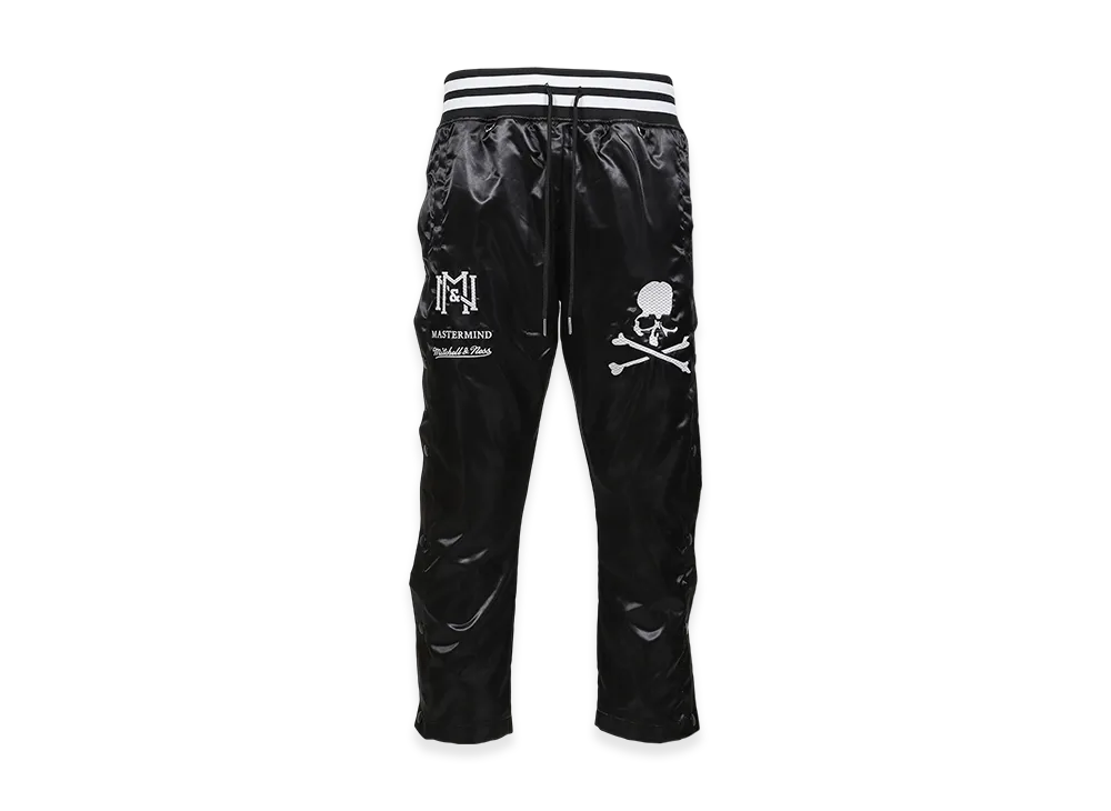 MASTERMIND WORLD x Mitchell&Ness Tear Pants "Black"