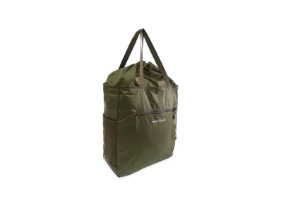 mont-bell Pocketable Light Tote Bag M "Dark Green"