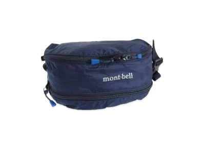 mont-bell Pocketable Light Banana Pouch "Navy"