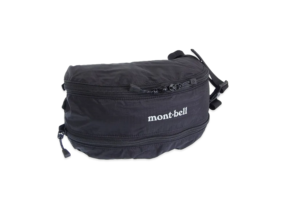 mont-bell Pocketable Light Banana Pouch "Black"