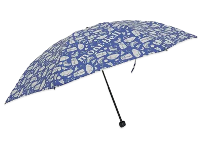 mont-bell Printed Trekking Umbrella 55 "Blue"