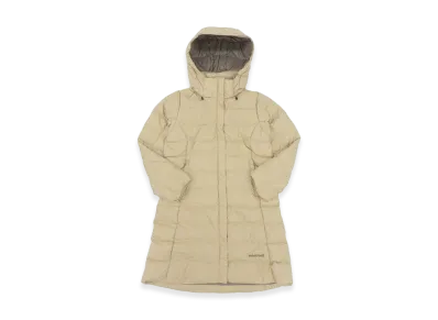 mont-bell Women's Travel Down Long Coat "Beige"