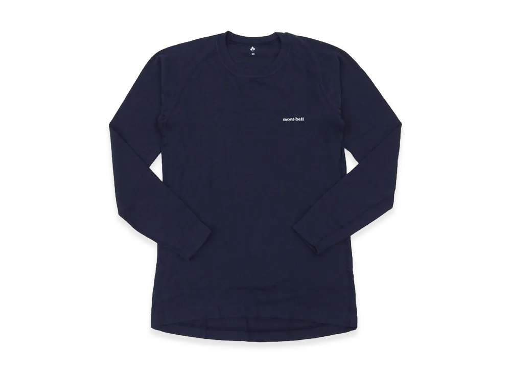 mont-bell Geoline L.W. Round Neck Shirt "Navy"