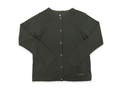 mont-bell Women's WIC. Cardigan "Dark Green"