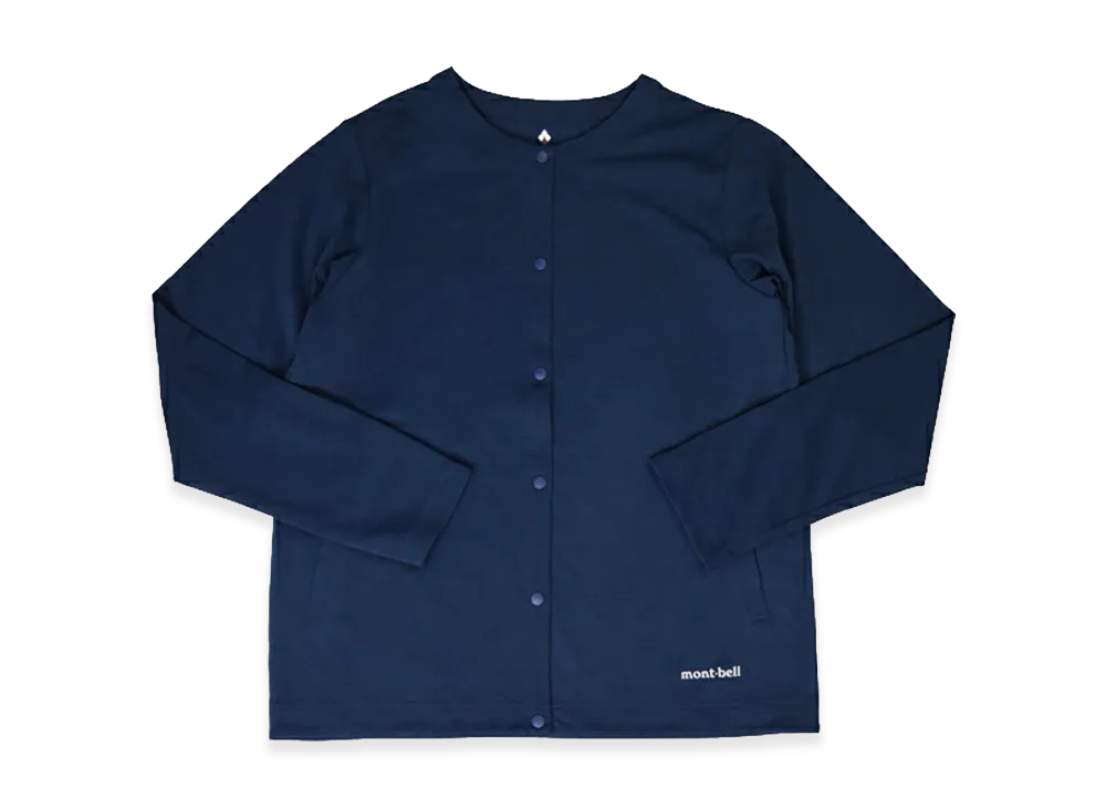 mont-bell Women's WIC. Cardigan "Navy"