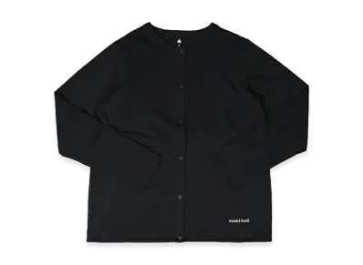 mont-bell Women's WIC. Cardigan "Black"
