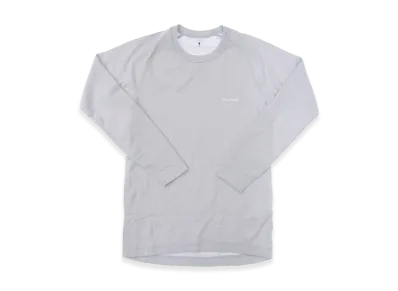 mont-bell Geoline M.W. Round Neck Shirt "Light Gray"