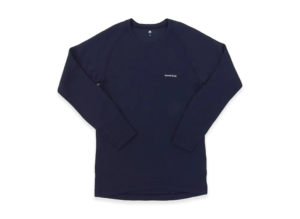 mont-bell Geoline EXP. Round Neck Shirt "Navy"