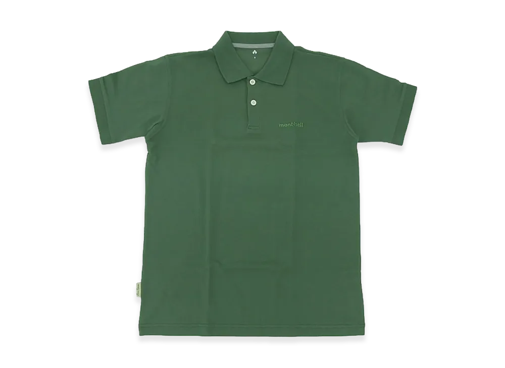 mont-bell Polo Shirt "Dark Green"