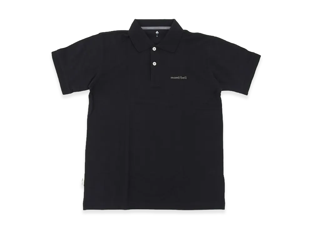 mont-bell Polo Shirt "Black"
