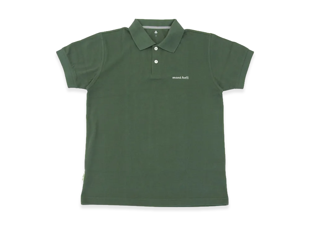 mont-bell Polo Shirt "Dark Green"