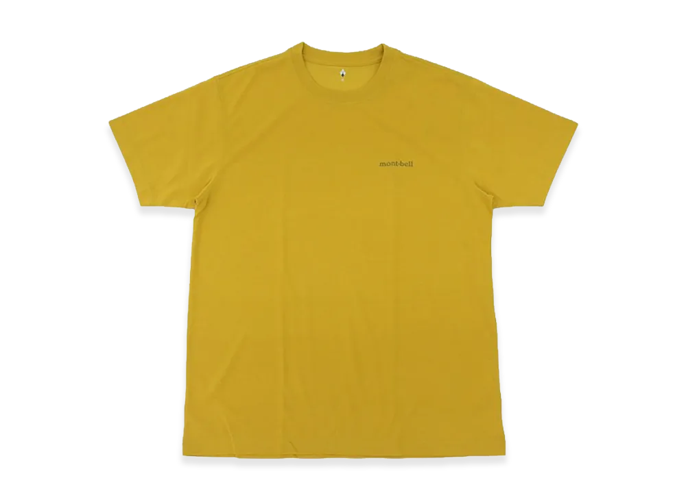 mont-bell T-Shirt "Yellow 24"