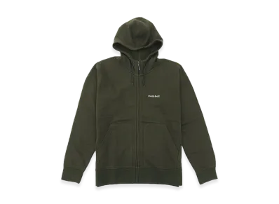 mont-bell Cotton Sweat Zip Parka "Dark Green"