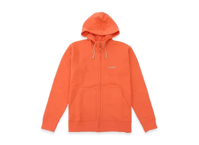 mont-bell Cotton Sweat Zip Parka "Coral Pink"