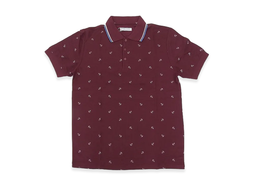 mont-bell Polo Shirt "Pattern Red"