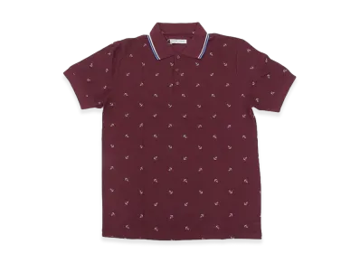 mont-bell Polo Shirt "Pattern Red"