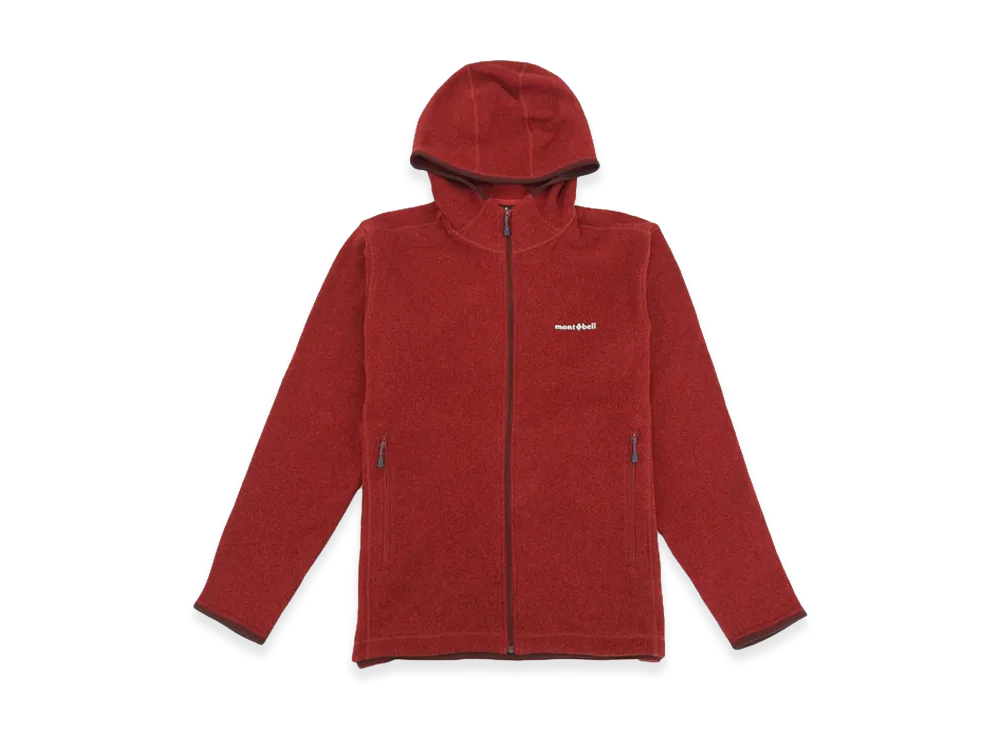mont-bell ClimaPlus Knit Parka "Red"