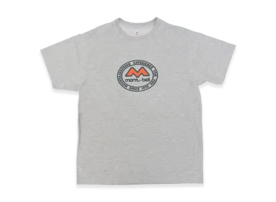 mont-bell 50th Anniversary WIC. T-Shirt M-Mark "Light Gray"
