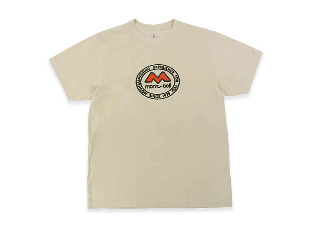 mont-bell 50th Anniversary WIC. T-Shirt M-Mark "Ivory"