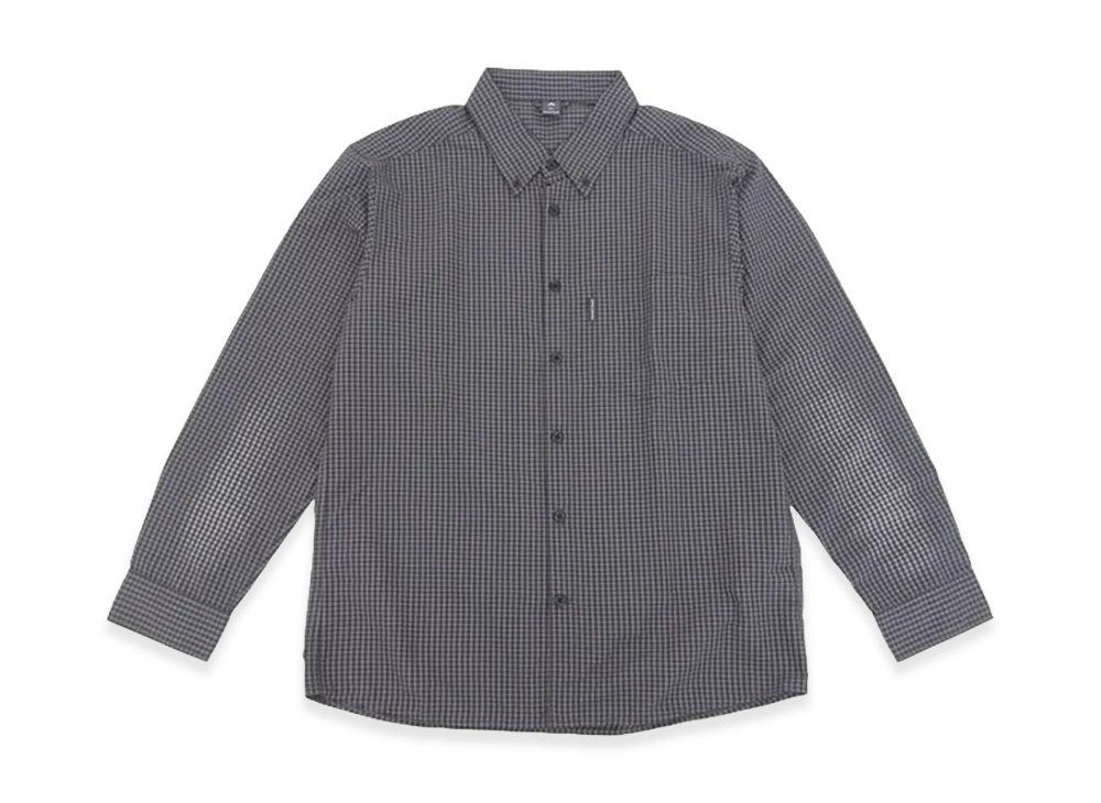 mont-bell WIC. Dry-Touch Long Sleeve Shirt "Dark Gray"