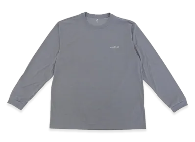 mont-bell WIC. Long Sleeve T-Shirt Men's "Dark Gray"