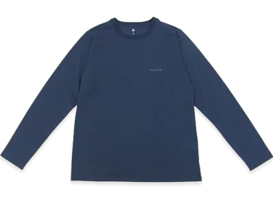 mont-bell Women's WIC. Long Sleeve T-Shirt "Navy"