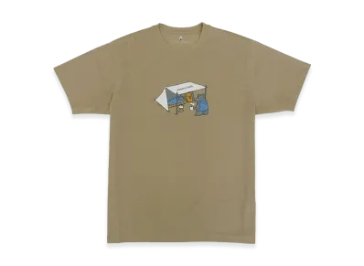 mont-bell T-Shirt WIC. T-Shirt Camp Bear "Tan"