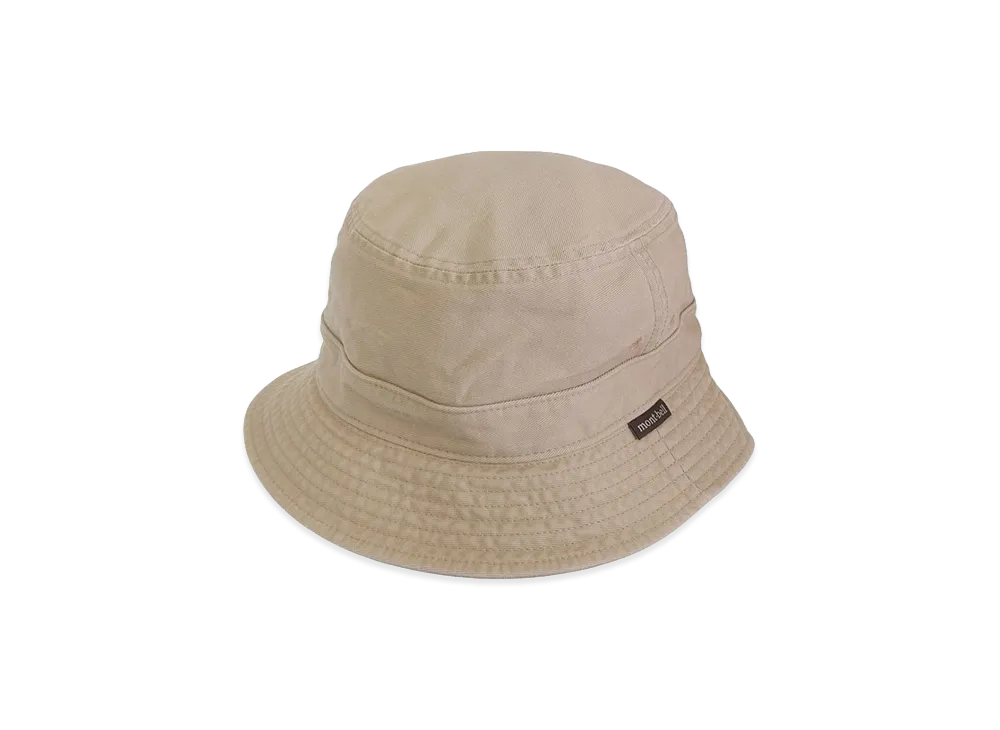 mont-bell Cotton Twill Hat "Tan"
