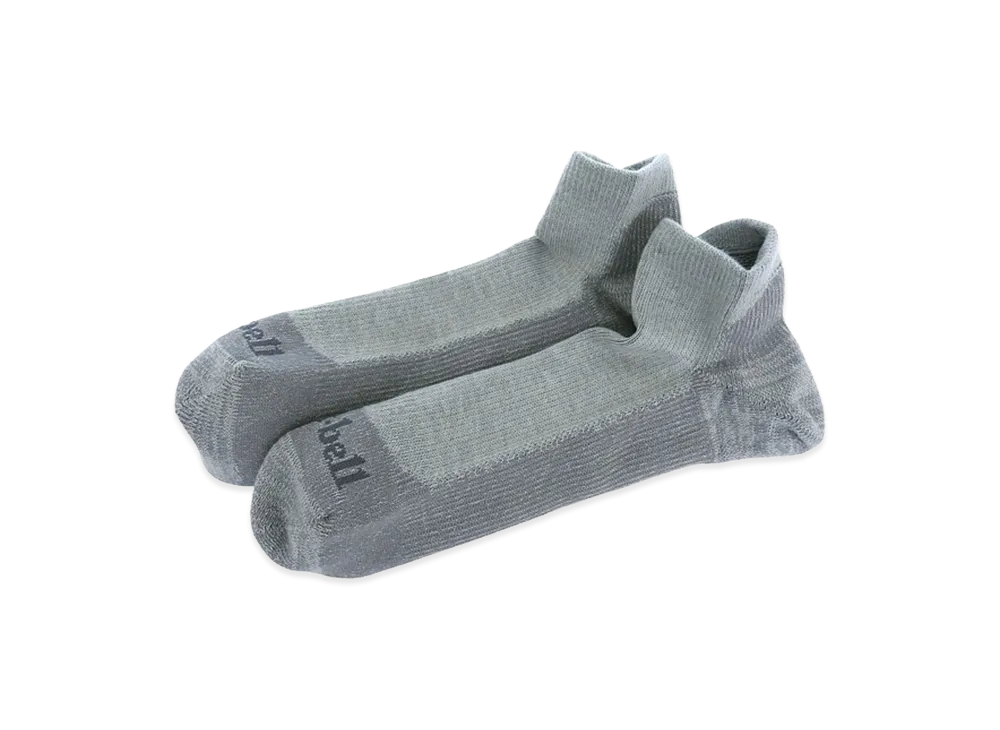 mont-bell WIC. Walking Short Socks "Light Gray"