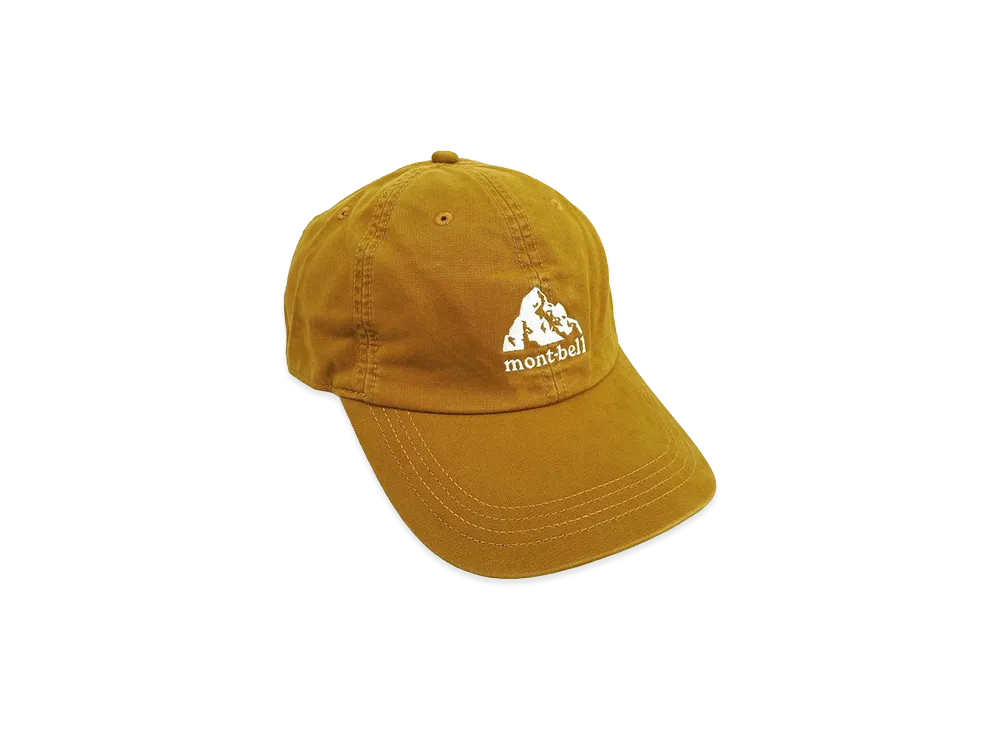 mont-bell Washout Cotton Cap "Khaki"