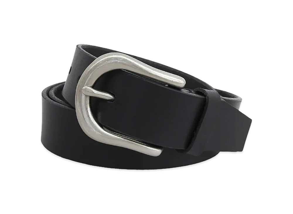 mont-bell Hard Leather Belt "Black"
