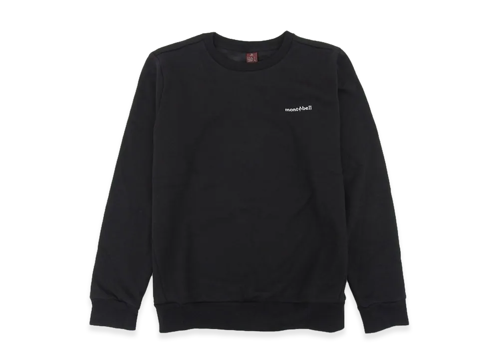 mont-bell Women's Sweatshirt Top "Black"